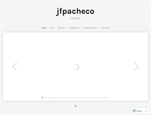 Tablet Screenshot of jfpacheco.com